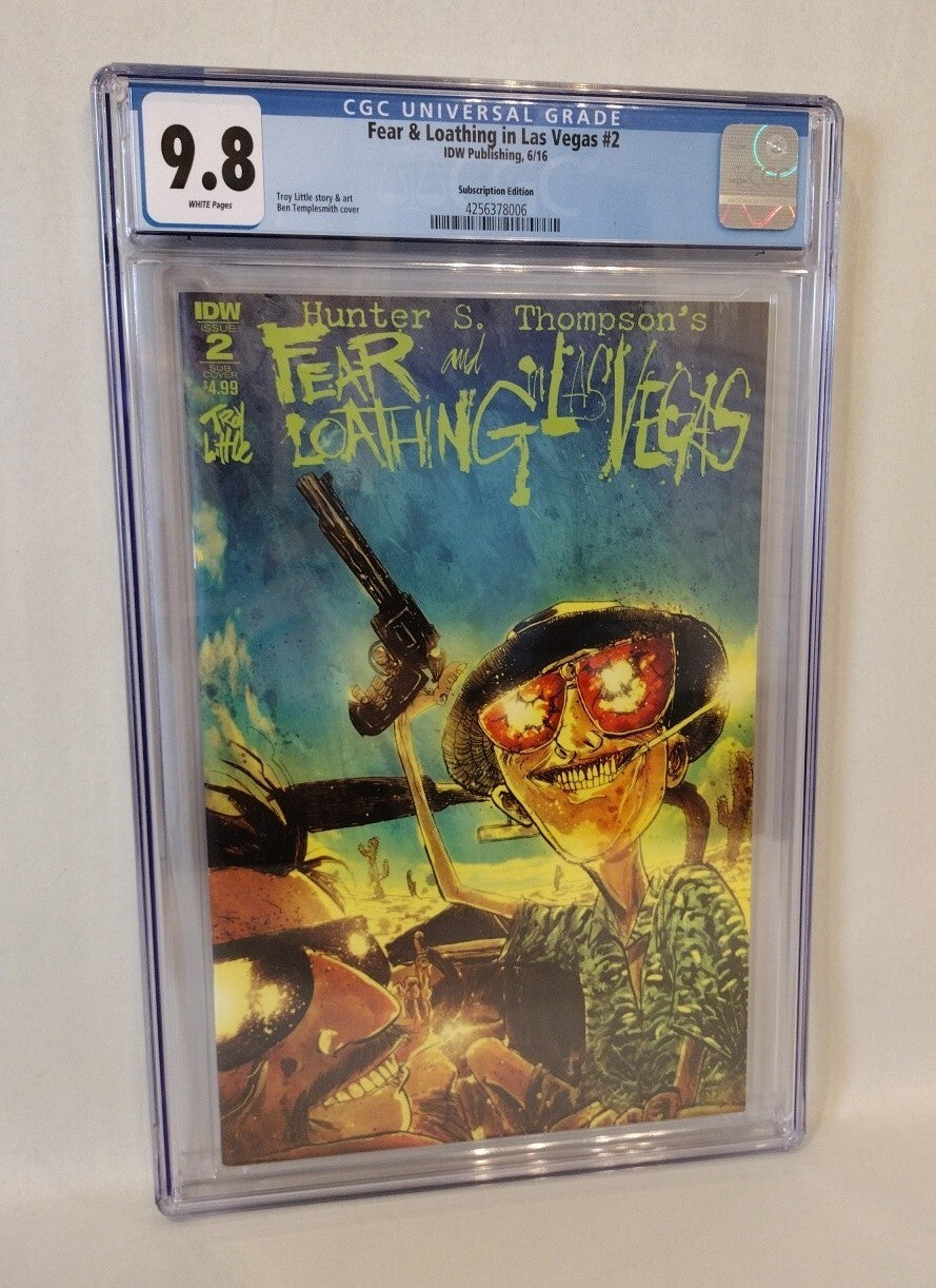 FEAR AND LOATHING IN LAS VEGAS 2 (2016 IDW Ben Templesmith Variant Comic CGC 9.8