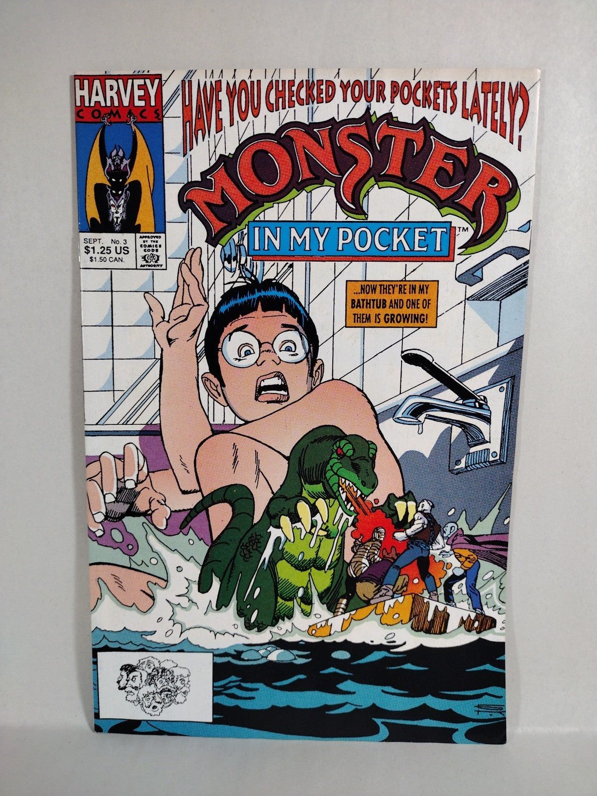 Monster In My Pocket (1991) Complete Harvey Comic Lot #1 2 3 4 VF NM