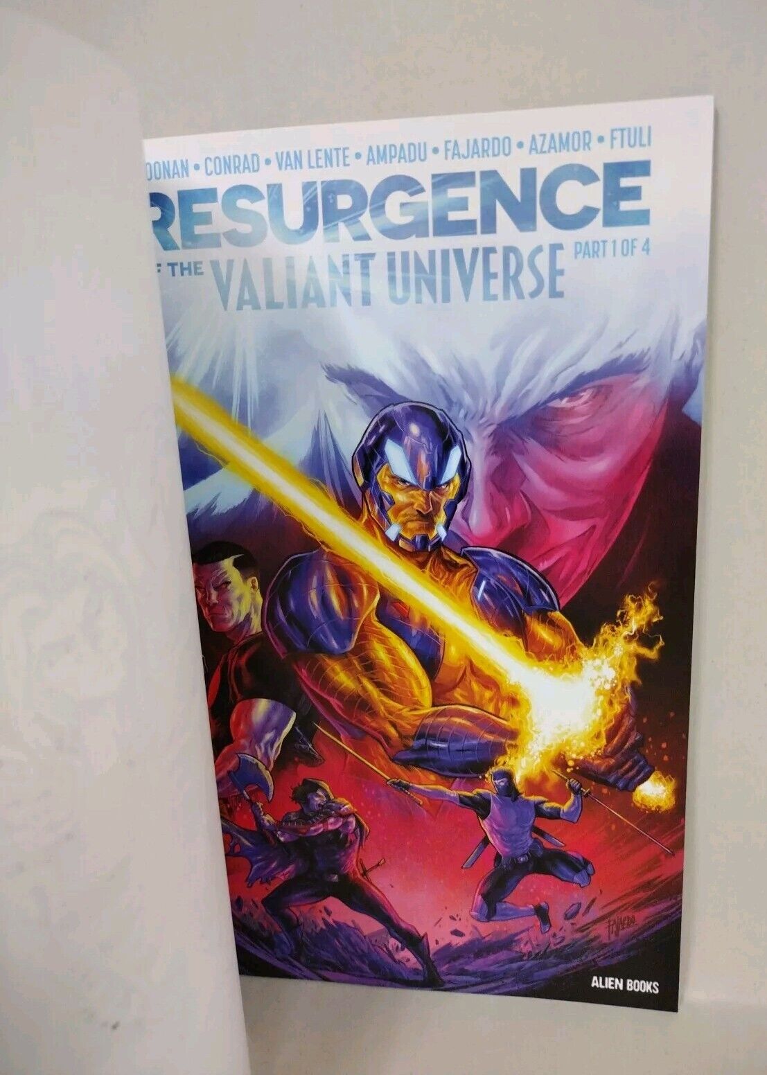 Resurgence Of Valiant Universe #1 (2024) Alien Comics Sketch Var W Original Art