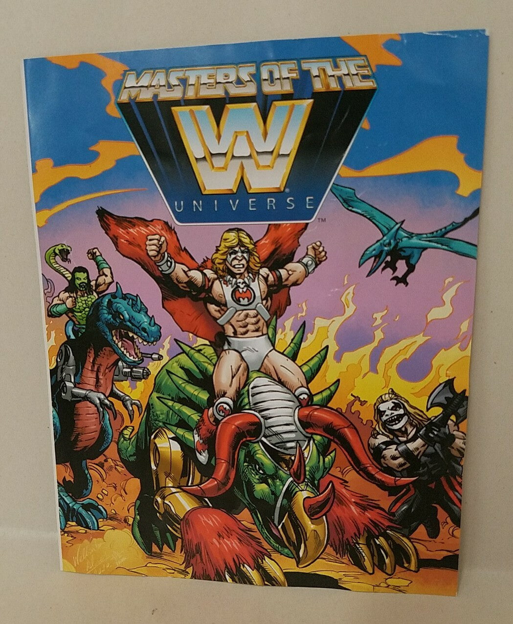 Masters Of The WWE (2020) Mini Comic Lot of 2 Ultimate Warrior Wave 6