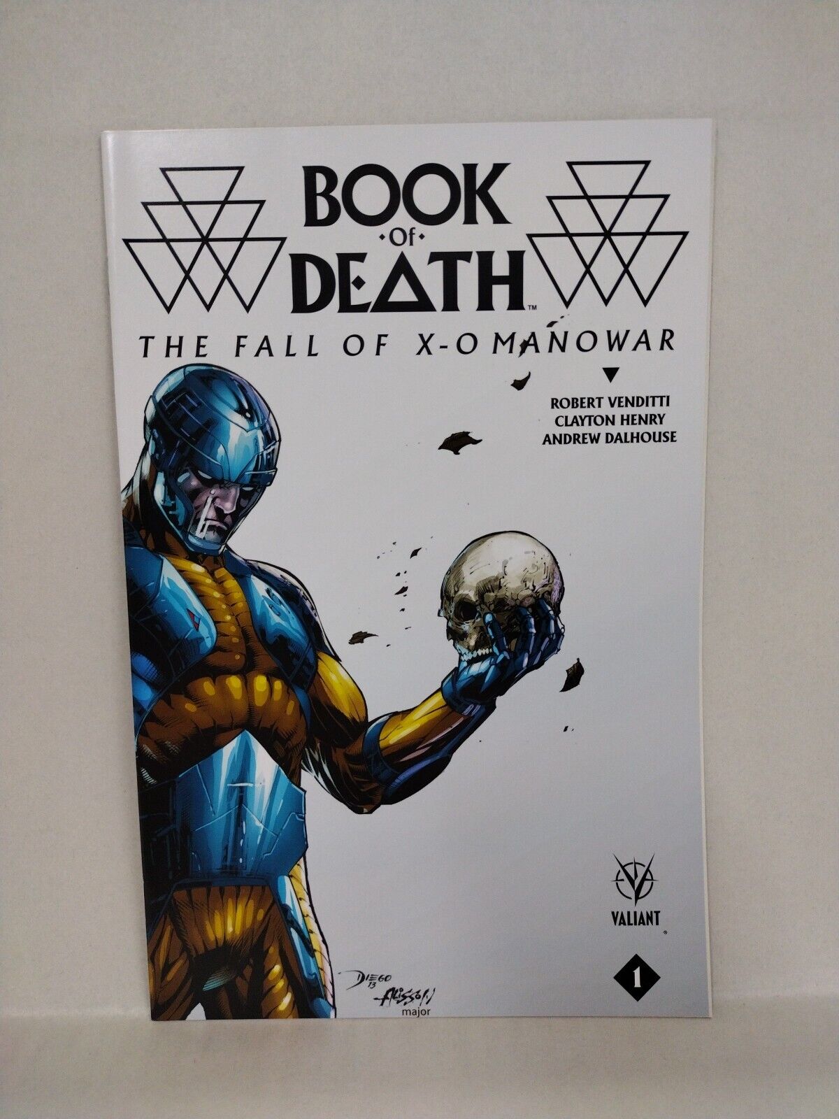 Book Of Death (2015) Complete Valiant Comic Set #1-4 + Fall Of X-O Bloodshot+