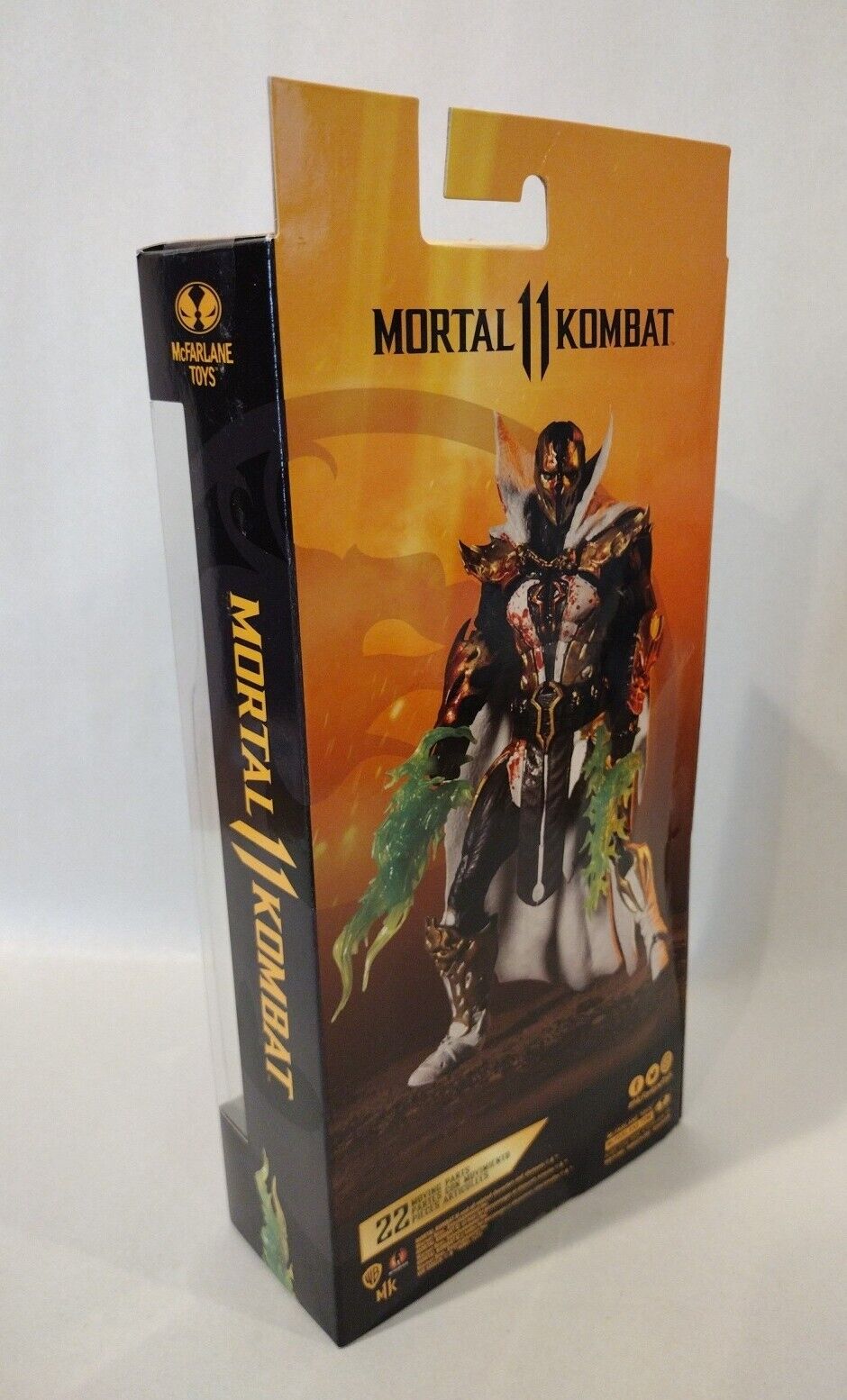 Mortal Kombat Malefik Spawn 7" McFarlane Toys Action Figure New In Dent Box