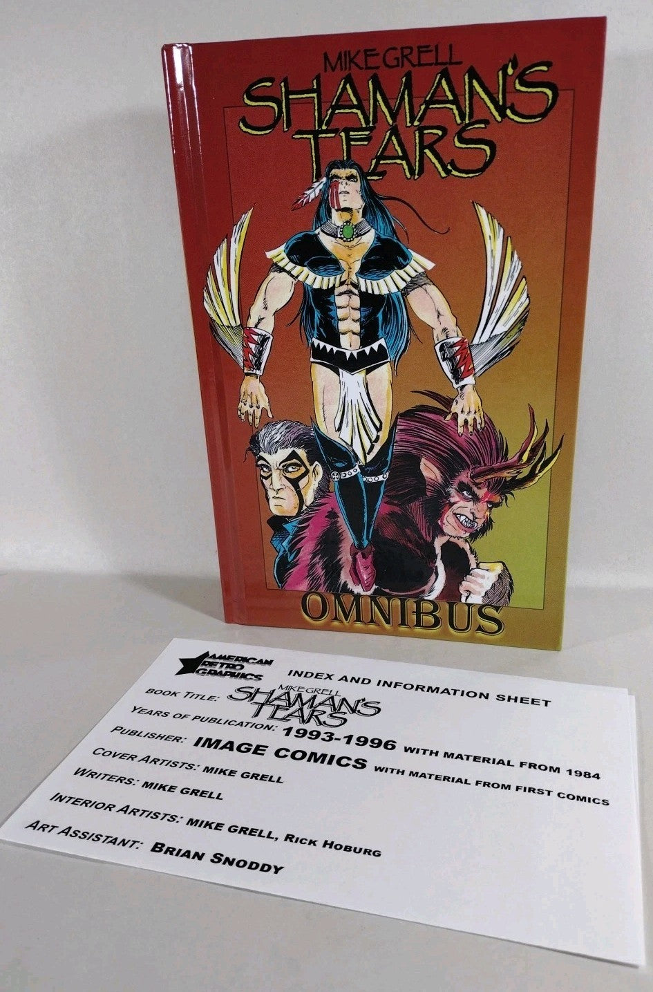 Shaman's Tears Omnibus (1993) Complete Mike Grell Custom Bound Comic HC ARG