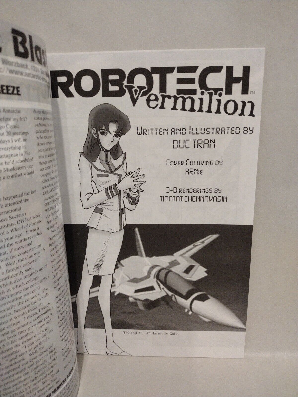 Robotech Vermilion (1997) Complete Antarctic Press Comic Miniseries VF-1J VF-142