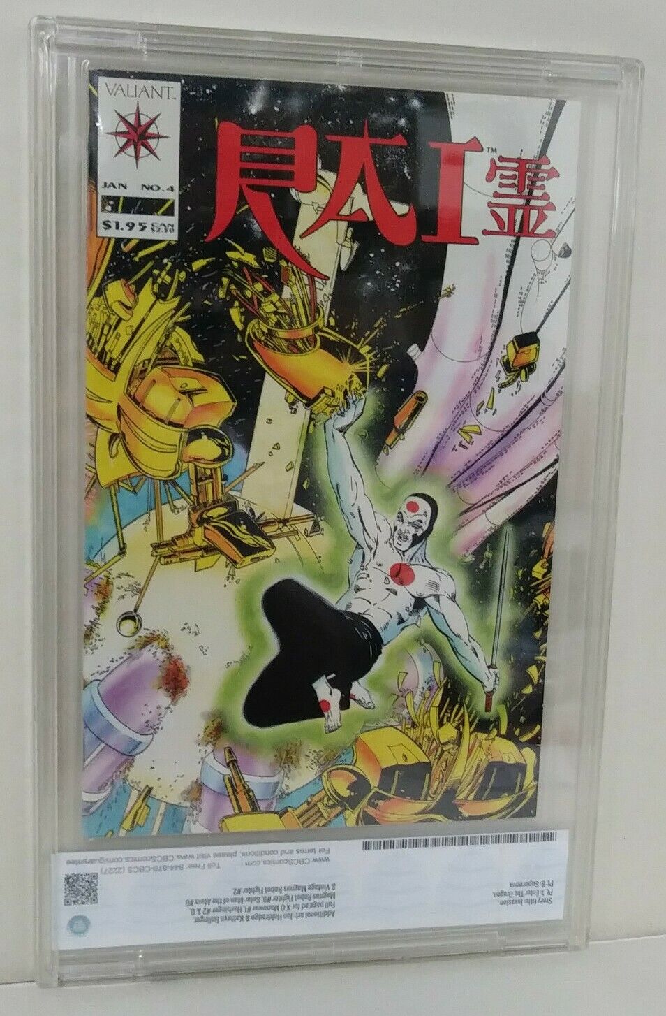 Magnus Robot Fighter (1992) 8 CBCS 9.2 Rai 4 Flipbook W Coupon Valiant Comic