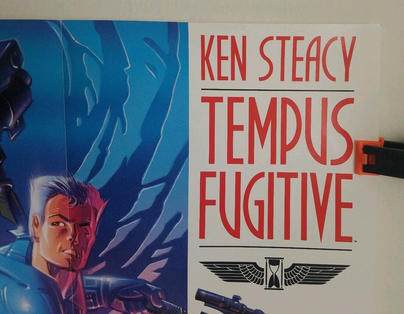 Tempest Fugitive (1990) Retailer Poster Ken Steacy Art DC Comics 22 X 35 Unused