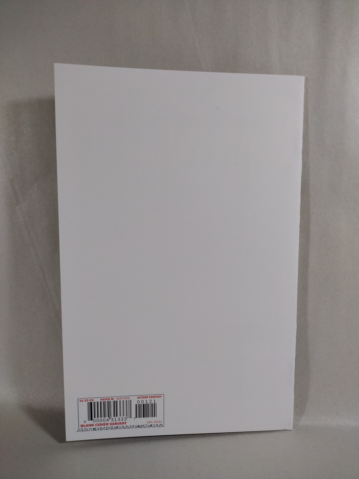 Red Koi #1 Alterna Comic Blank Sketch Variant Cover Wentland Welch New NM