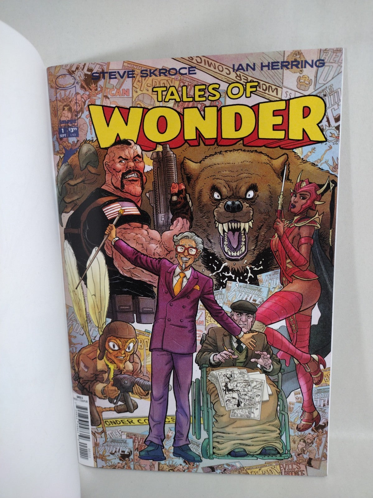 Tales Of Wonder #1 (2026) Image Comic Sketch Cover W Original Dave Castr Art