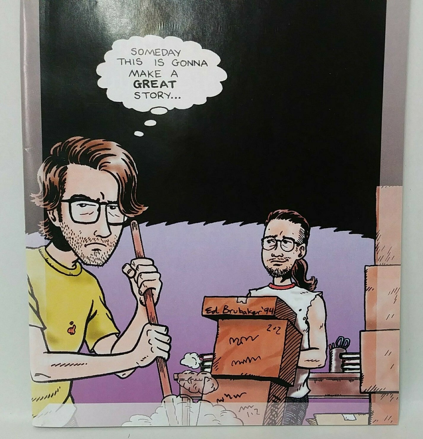 Wiindows (1994) #21 Cult Press Comic Ed Bubaker Low Life Neil Gaiman Autobiograh