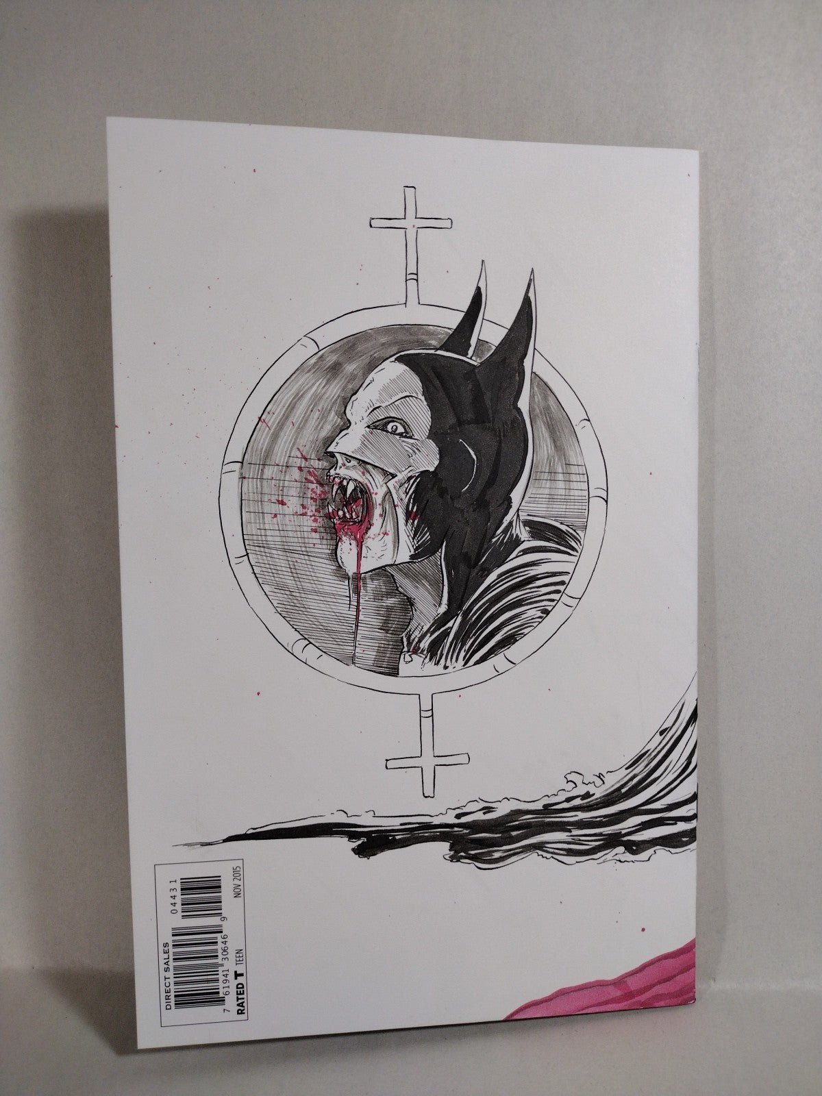 Batman Detective Comics #44 (2015) DC Sketch Cover Variant W Original DCastr Art
