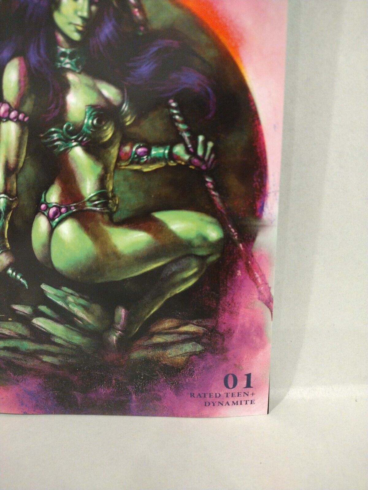 Dejah Thoris 1 (2023)  Dynamite Comic Incentive UV Cvr W Lucio Parrillo Art