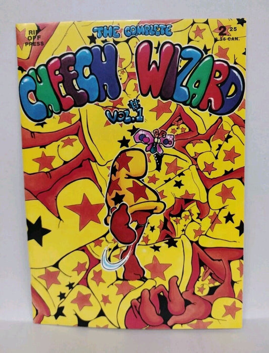 Complete Cheech Wizard #1 (1986) Rip Off Press Comic Vaughn Bode Reader Copy 