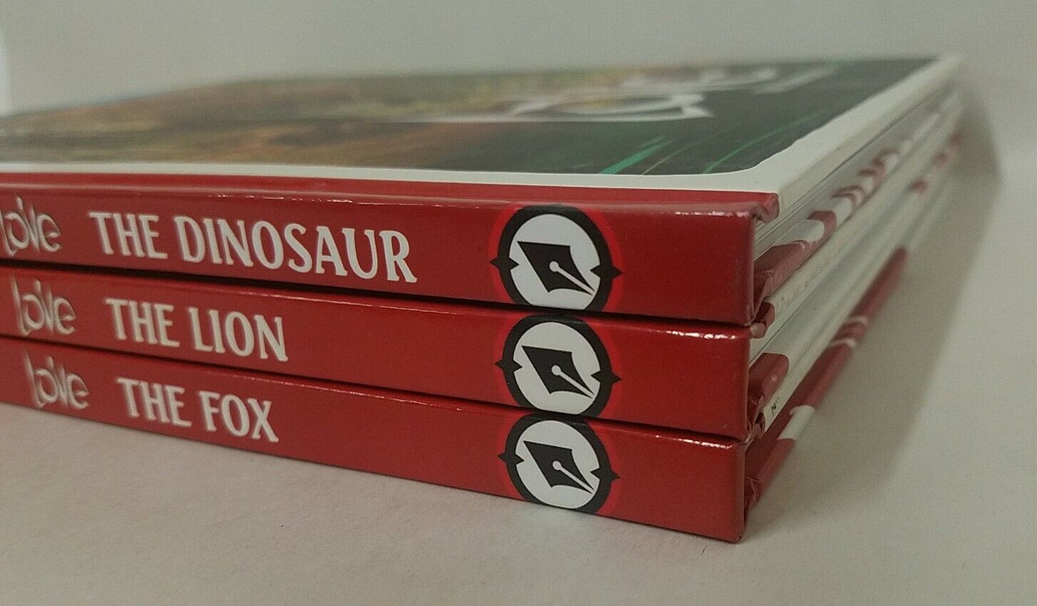 Love (2016) Hardcover Set of 3 The Dinosaur Lion Fox Magnetic Press Unread HC