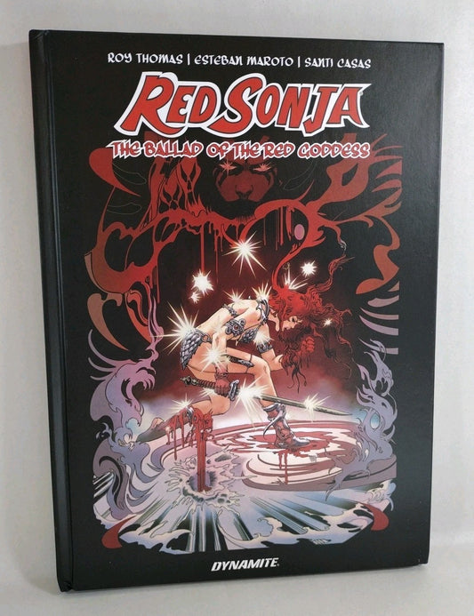 RED SONJA Ballad Of The Red Goddess 2nd Print Estaban Maroto Unread Oversized HC