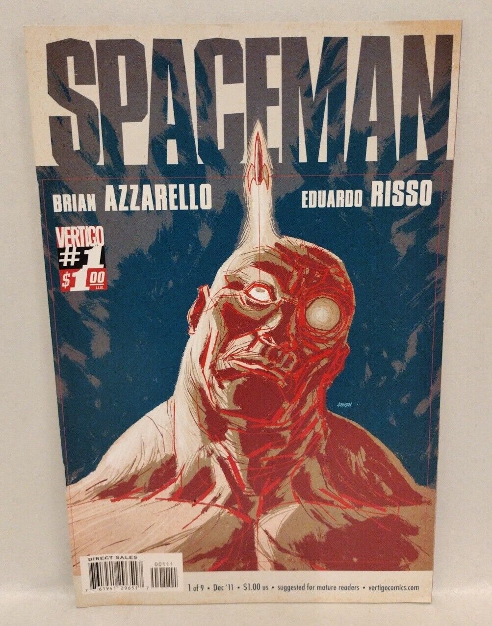 Spaceman (2011) Vertigo Comic Lot Set #1 2 3 4 5 6 8 9 Brian Azzarello Risso 