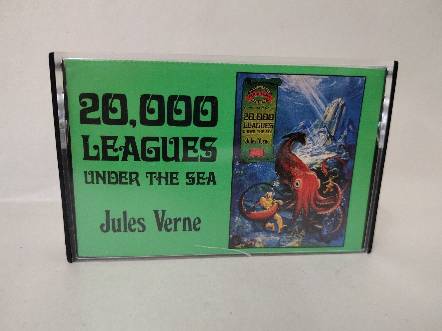 20,000 Leagues Under the Sea (1991) Pendulum Press Cassette W Booklet + Postcard