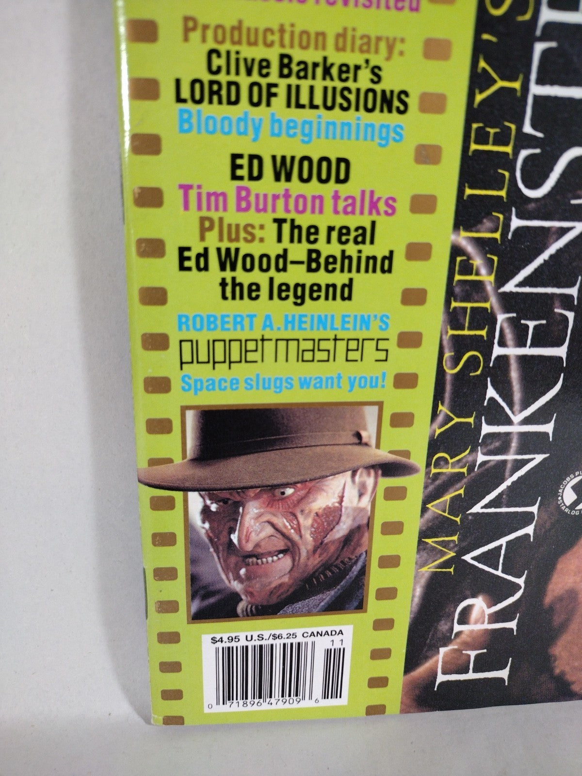 FANGORIA Magazine #138 (1994) Interview With A Vampire Frankenstein Halloween