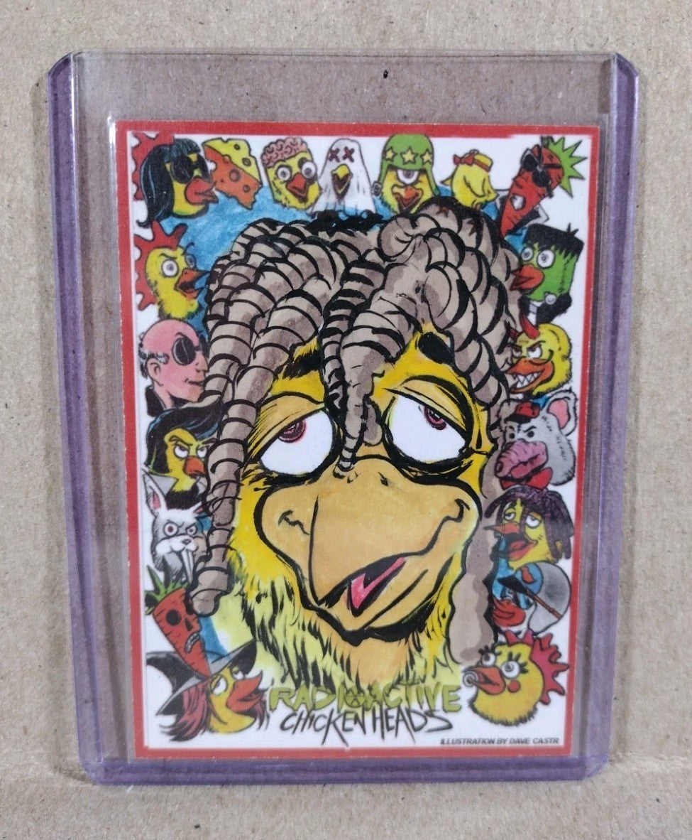 Radioactive Chicken Heads Exclusive Sketch Card W Original Pastafarian Art