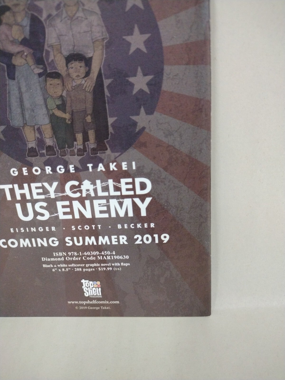 They Called Us Enemy (2019) Top Shelf George Takei Preview Comic