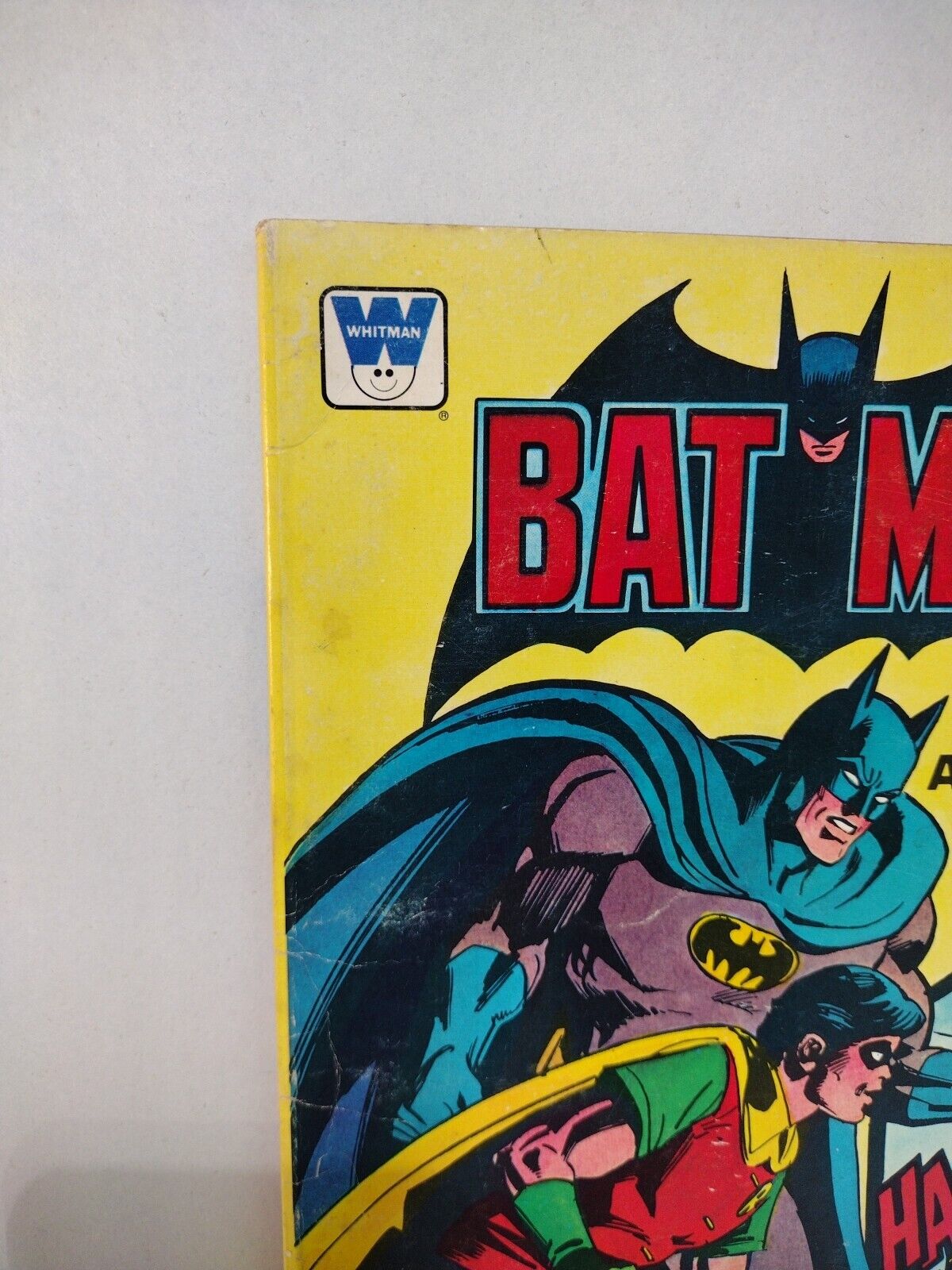 Batman (1980) Whitman Coloring Book Mystery Of The Million Dollar Joke Unused