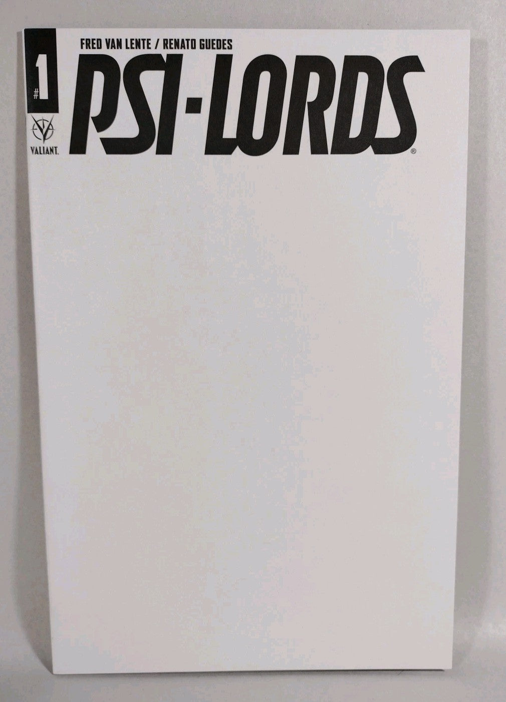 Psi-Lords #1 (2019) Valiant Comic Blank Sketch Cover Variant Comic New NM