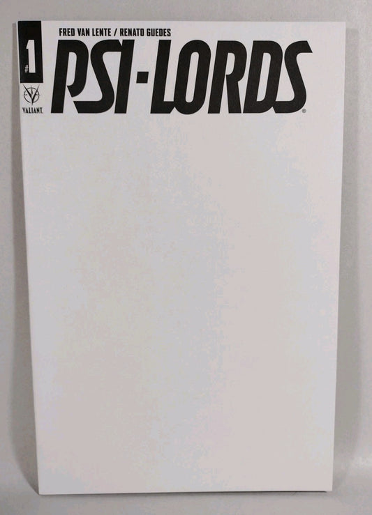 Psi-Lords #1 (2019) Valiant Comic Blank Sketch Cover Variant Comic New NM