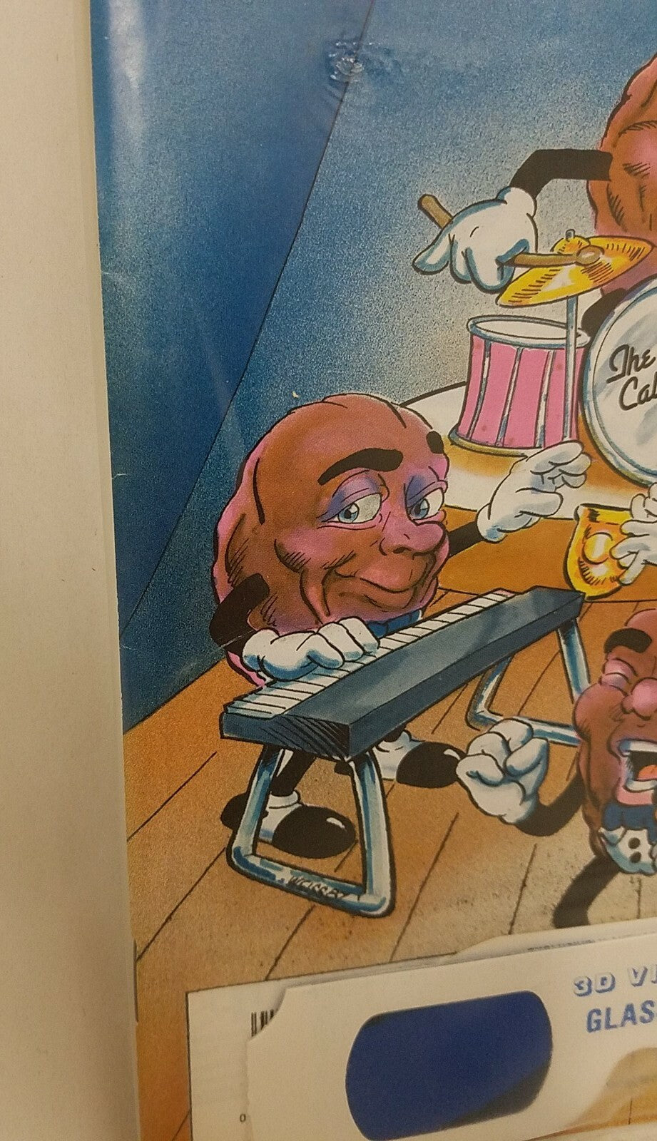 California Raisins 3-D #1 (1987) Comic Sealed W Glasses Blackthorne