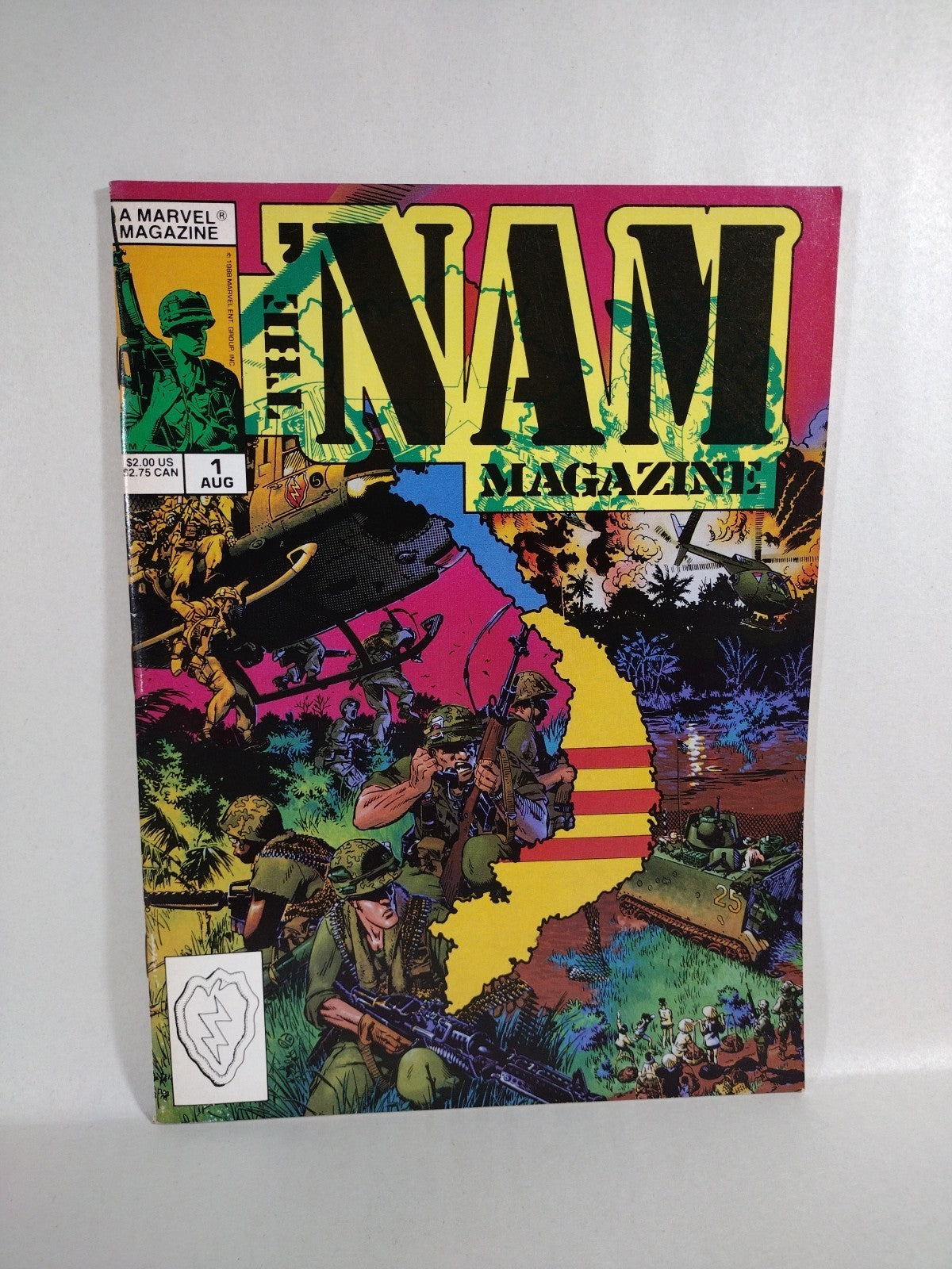 The NAM Magazine (1988) Marvel Comic Lot Set #1 2 3 4 5 7 Michael Golden FN