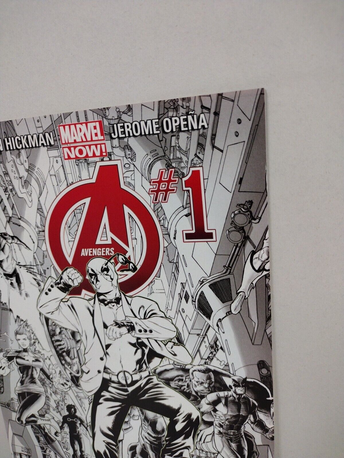 Avengers #1 (2013) Marvel Comics Deadpool Gangnam Style Sketch Variant NM