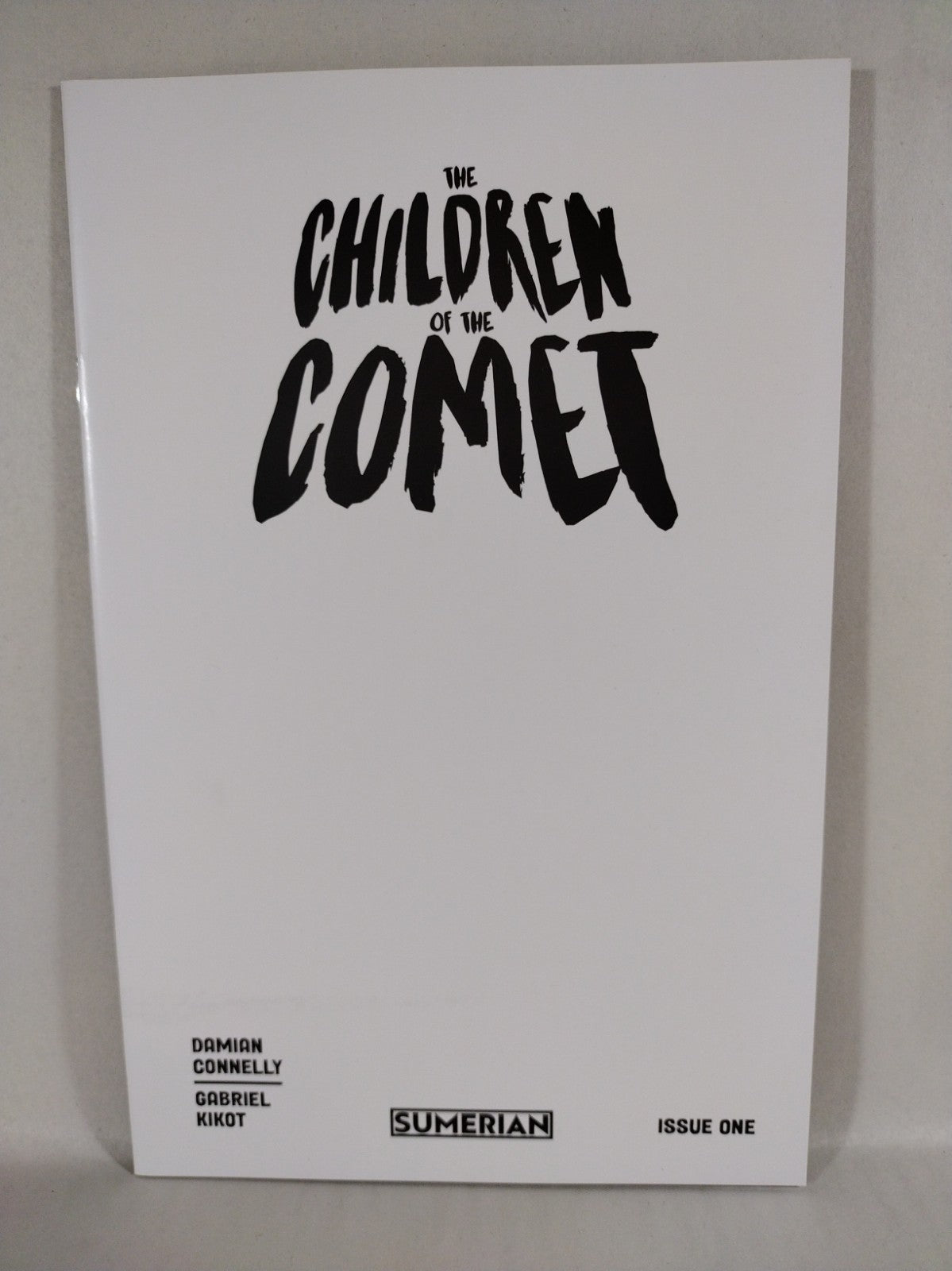 The Children of the Comet #1 (2023) Sumerian Comics Blank Sketch Cover NM Glossy