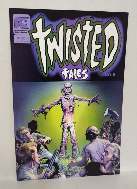 Twisted Tales #5 (1983) PC Comic Rich Corben Cover Werewolf Issue NM