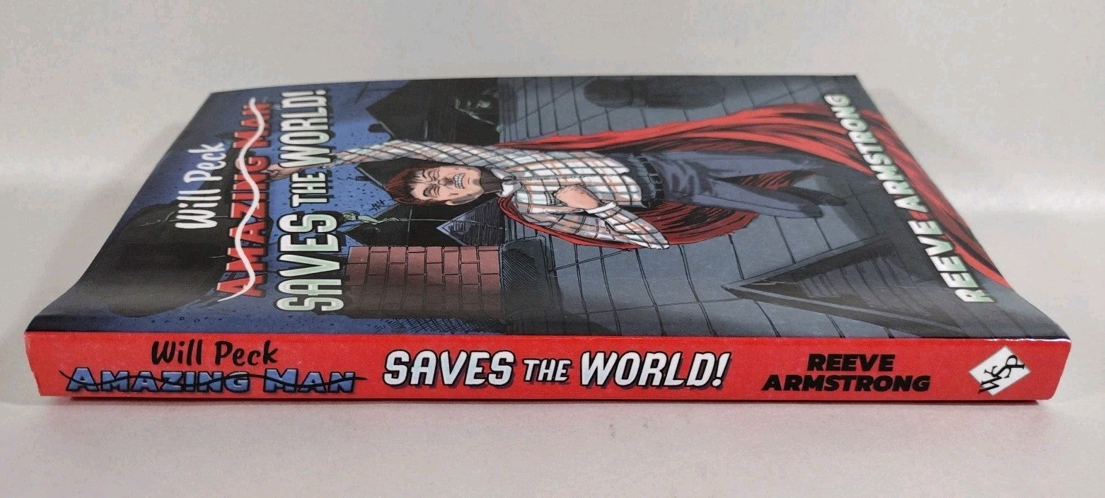 Will Peck Saves The World (2017) Wheeler St SC W Original Sketch By Dave Castr