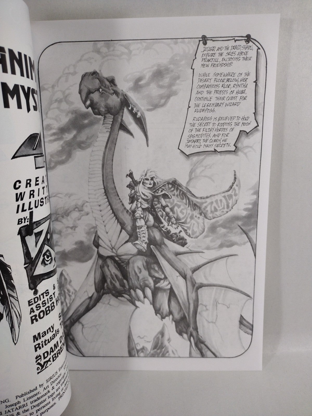 Animal Mystic (1995) Sirius Comic Lot Set #1 2 3 4 Dark One Greg Williams VF-NM