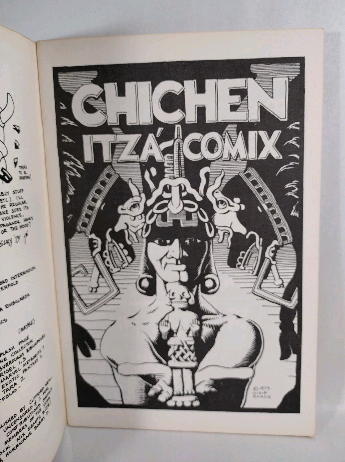 DR. WIRTHAM’S COMIX & STORIES #1 Underground Comic Oisif Eguax Issue