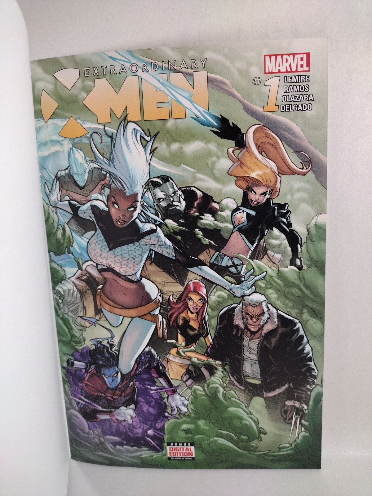 Extraordinary X-Men #1 (2016) Marvel Comic Blank Sketch Variant Cover VF-NM