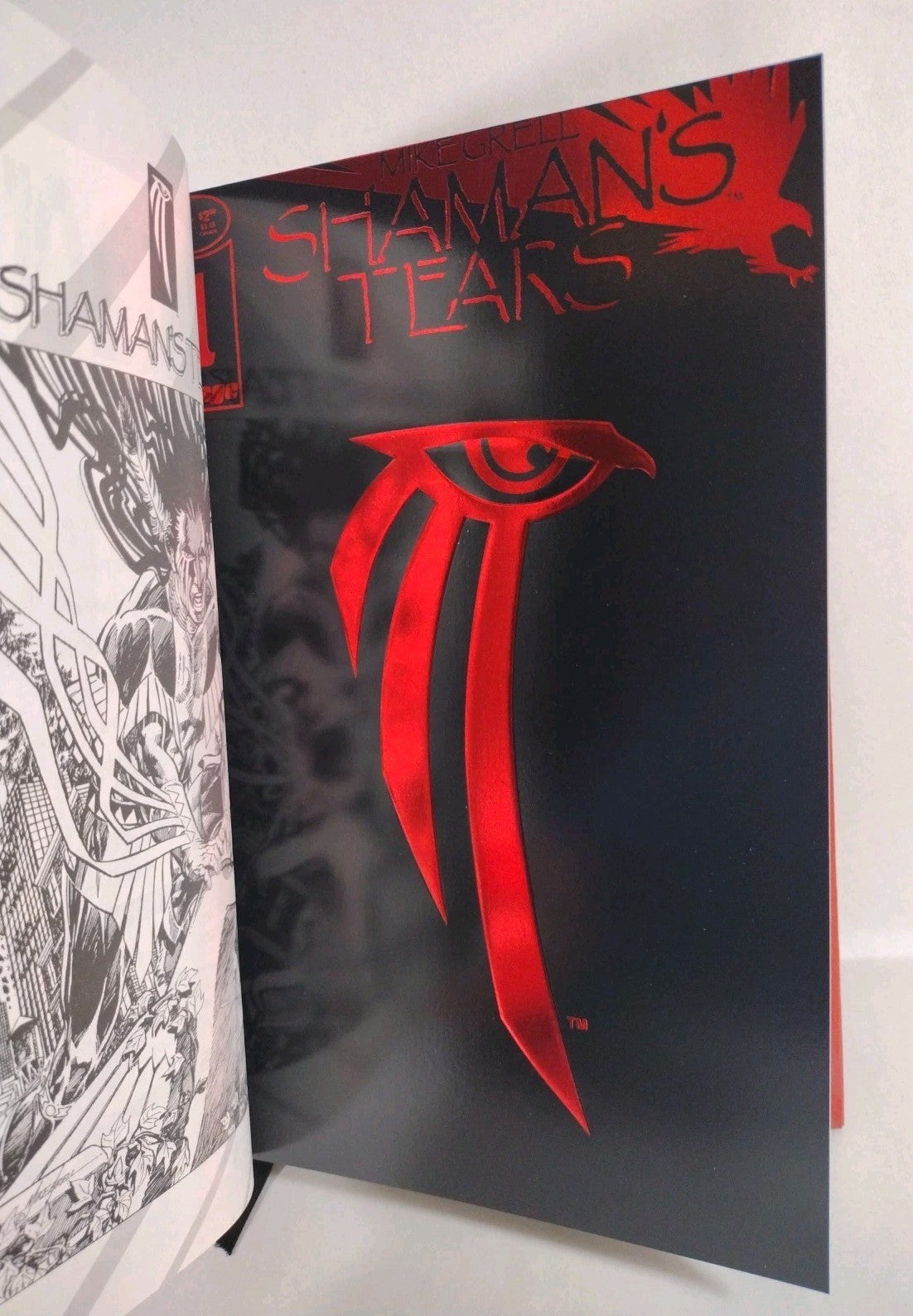 Shaman's Tears Omnibus (1993) Complete Mike Grell Custom Bound Comic HC ARG