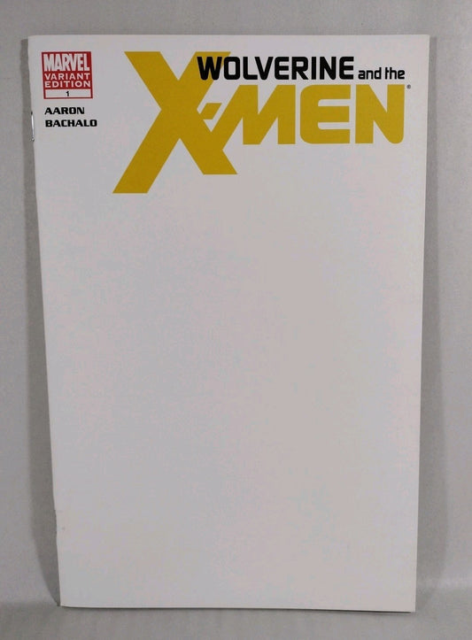 Wolverine And The X-Men #1 (2011) Marvel Comic Blank Sketch Variant Cover NM