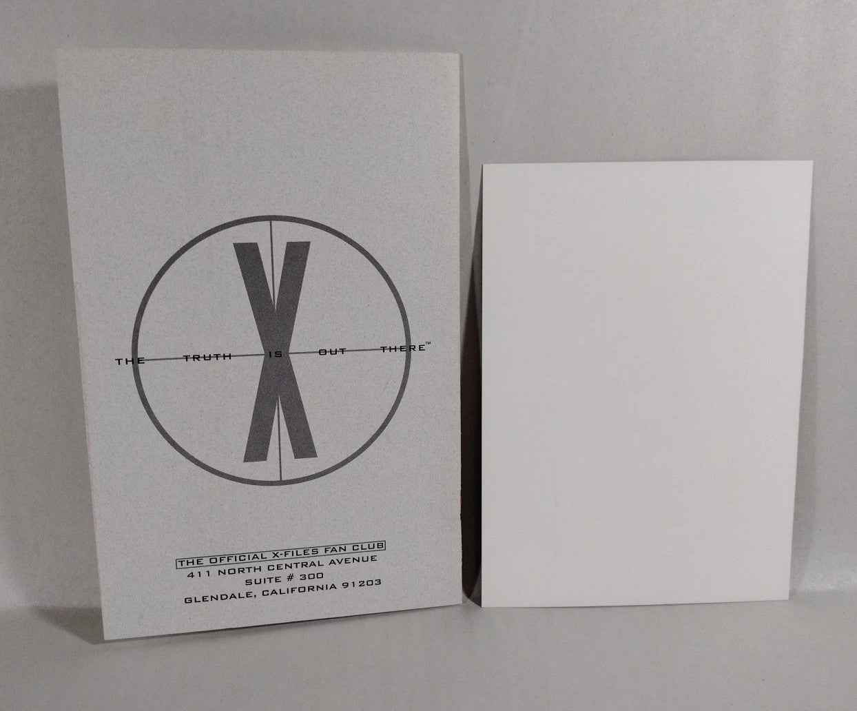 X-Files (1995) X-Phile Fan Club Exclusive Newsletters #6 7 8 9 11 + X-Notes #3 4