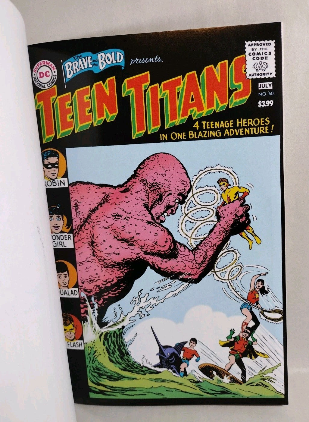 Brave And The Bold 60 DC 2025 Facsimile Edition Sketch Var W Original DCastr Art