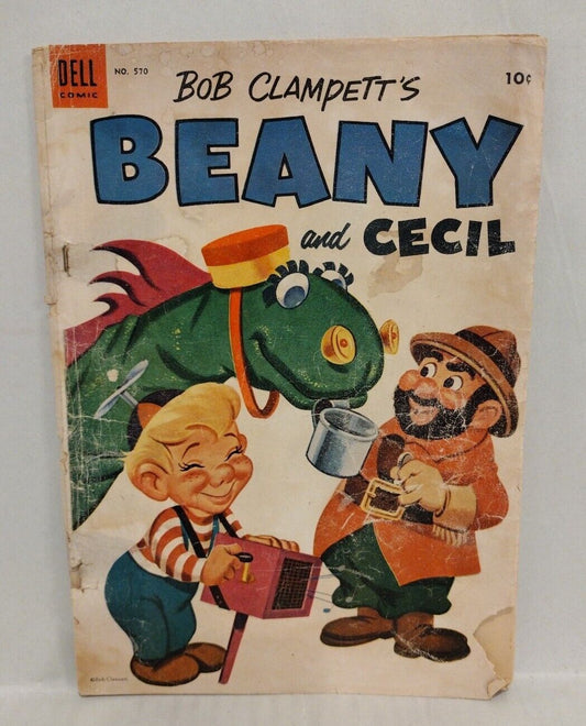 Beany And Cecil #570 (1954) Dell Comic Golden Age Bob Clampett Cartoon