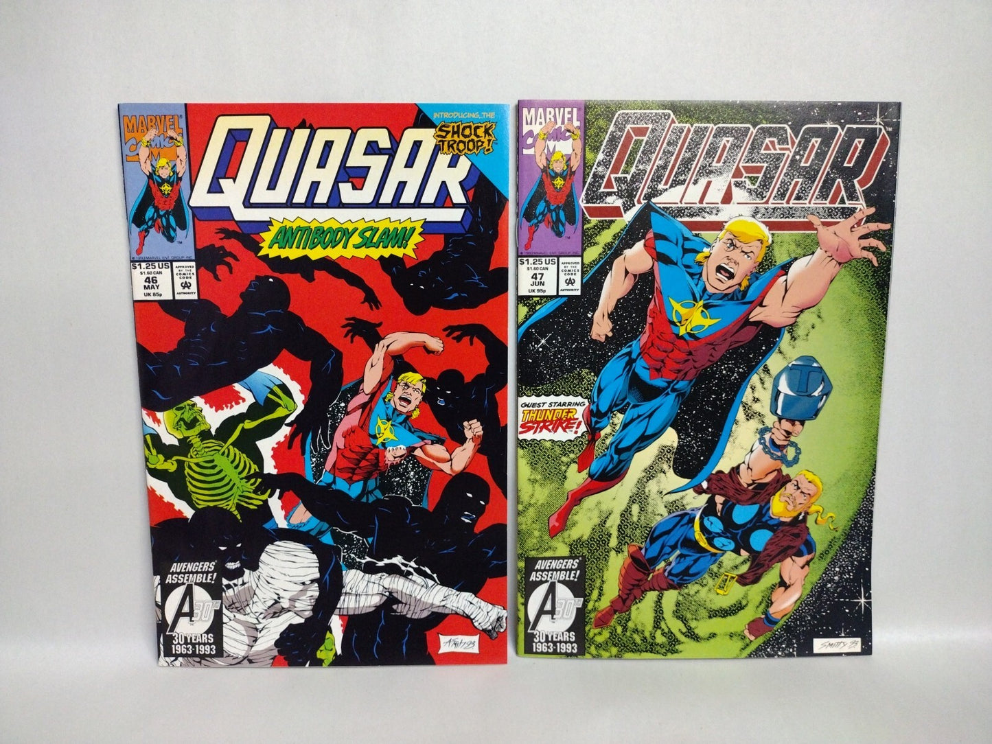Quasar (1993) Marvel Comic Lot Set #44 45 46 47 48 49 50 51 52 NM 