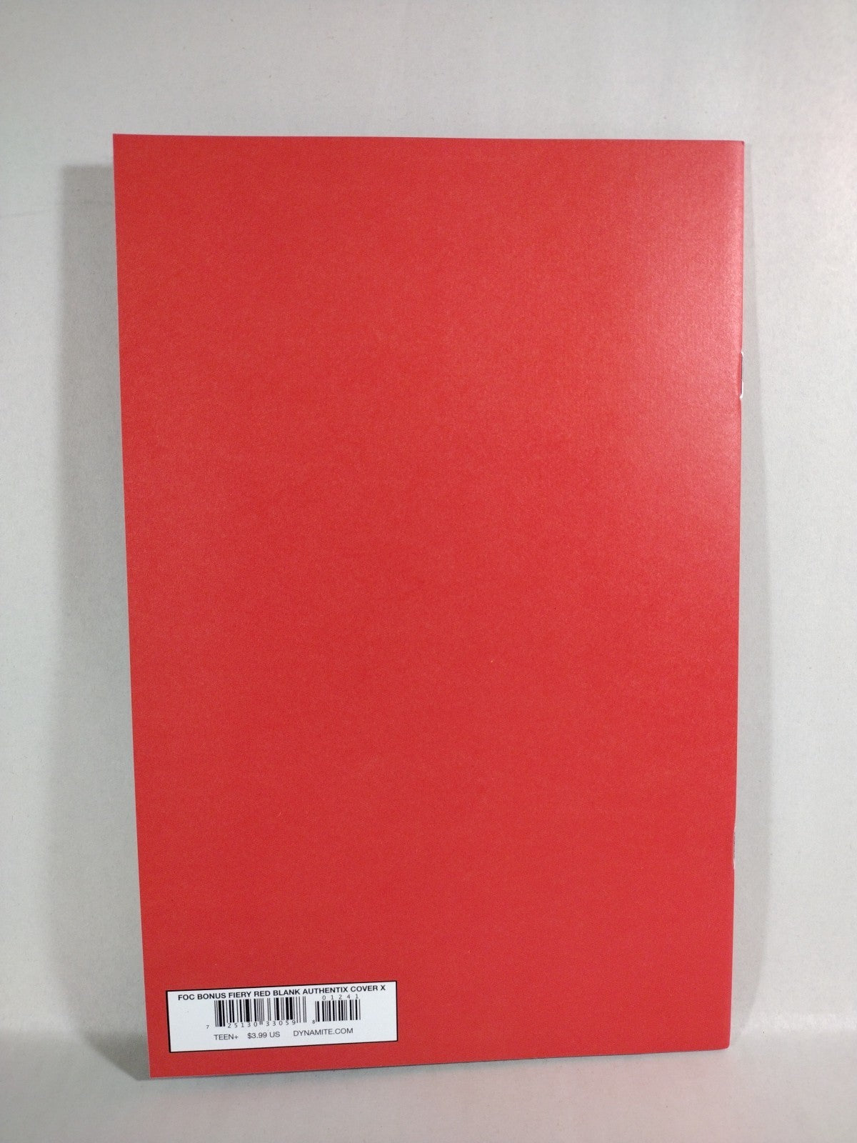 Fire And Ice #1 (2023) Red Blank Sketch Cover X Foc Variant New NM
