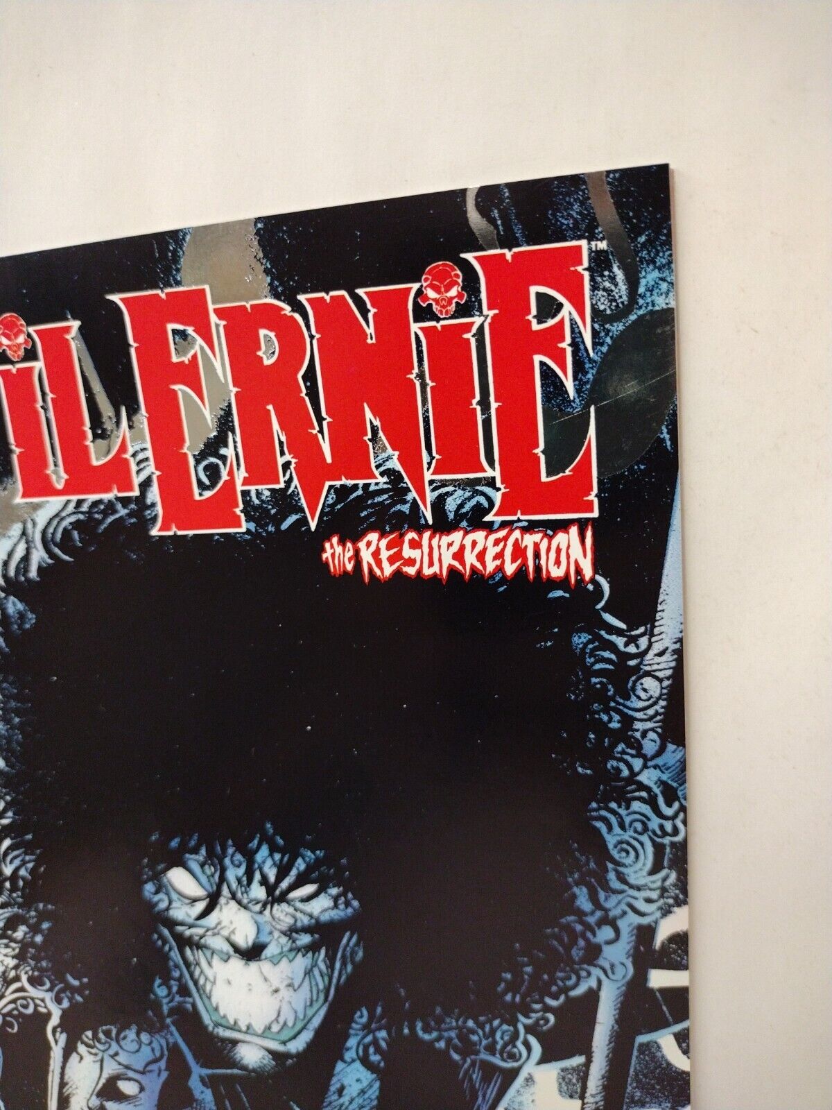 EVIL ERNIE THE RESURRECTION (1993) #2 Silver Foil Cover LADY DEATH 1ST PRINT NM