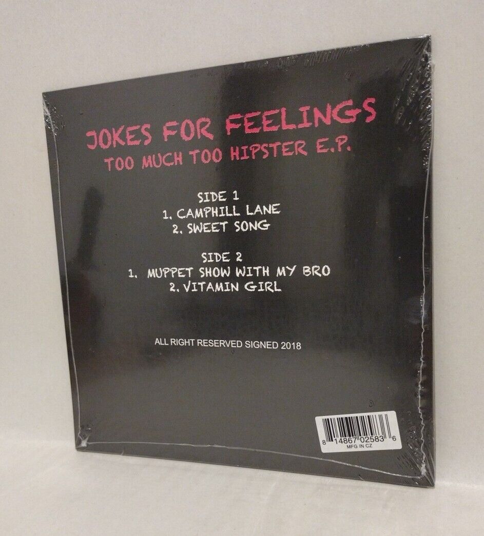 Jokes For Feelings (2018) Too Much Hipster 45 EP Vitamin Girl Up New Sealed