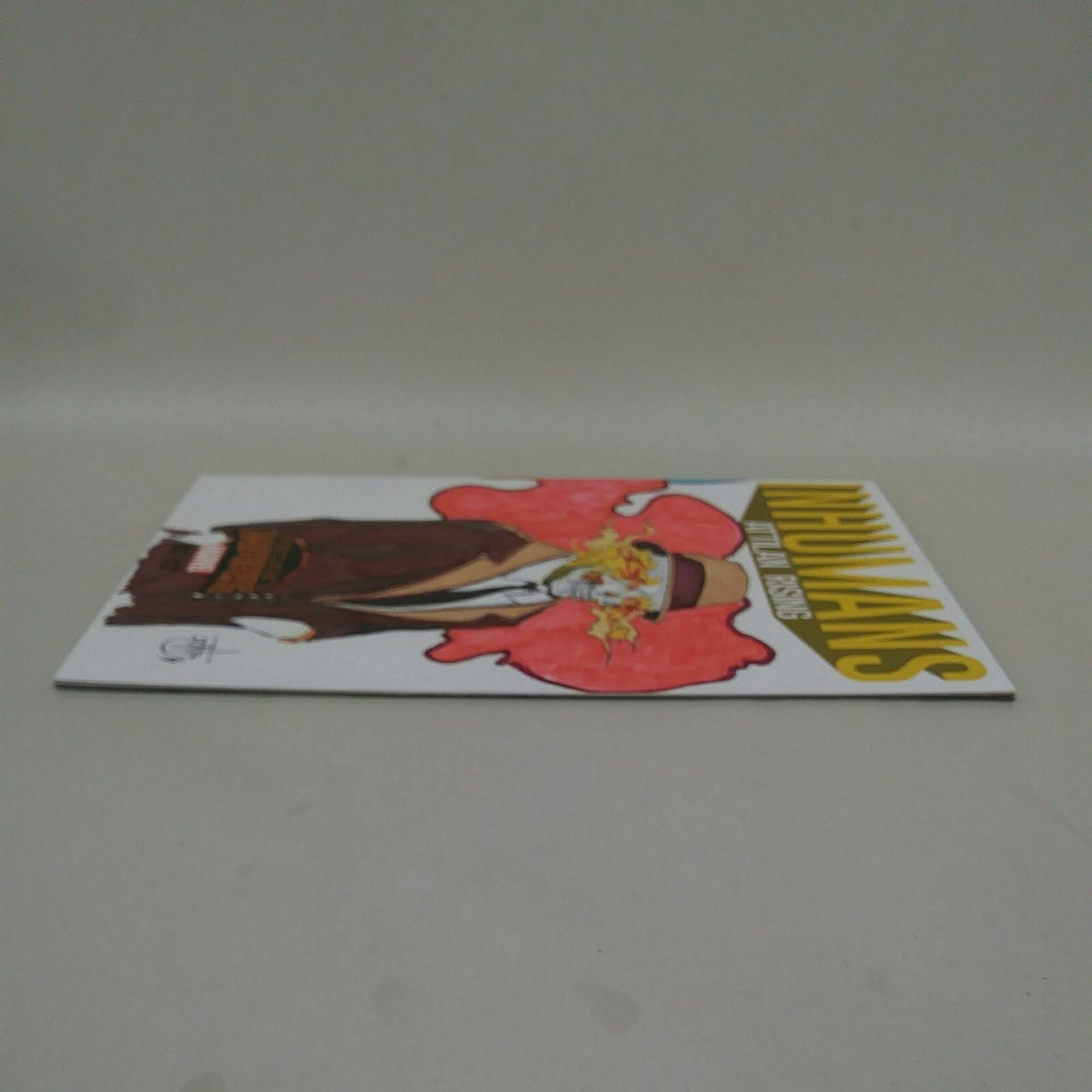 Inhumans Attilan Rising #1 (2015) Sketch Cover Var Comic W Original DCastr Art