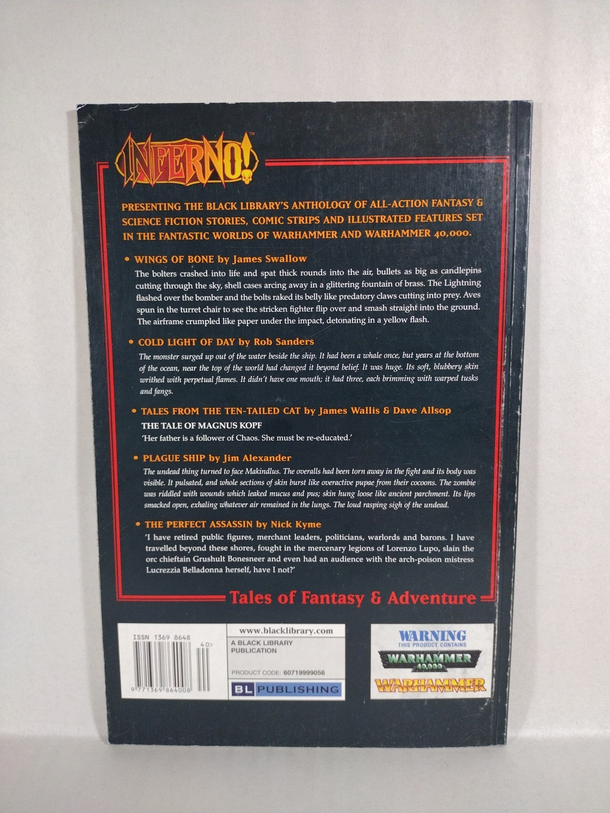 Inferno Magazine #40 (2004) Workshop Games Black Library 40K Warhammer 