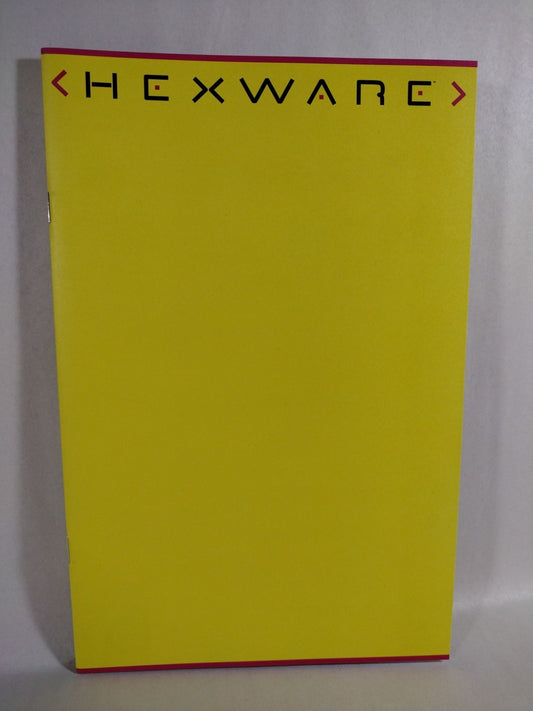 HEXWARE #1 (2022) Image Blank Sketch Cover Variant Comic NM