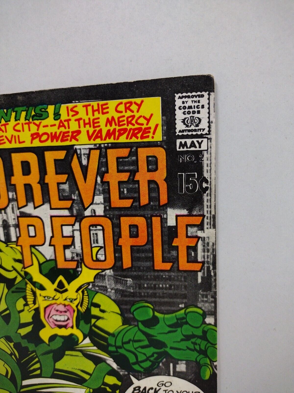 Forever People (1971) DC Comic Set #2 3 Jack Kirby Daekseid VF