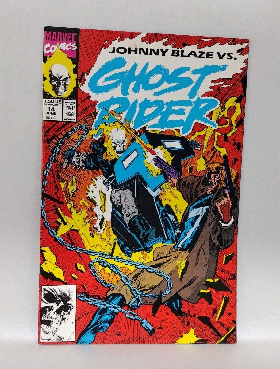 Ghost Rider (1990) Marvel Comic Set Lot 9 10 11 12 13 14 X-Men Dr Strange VF-NM