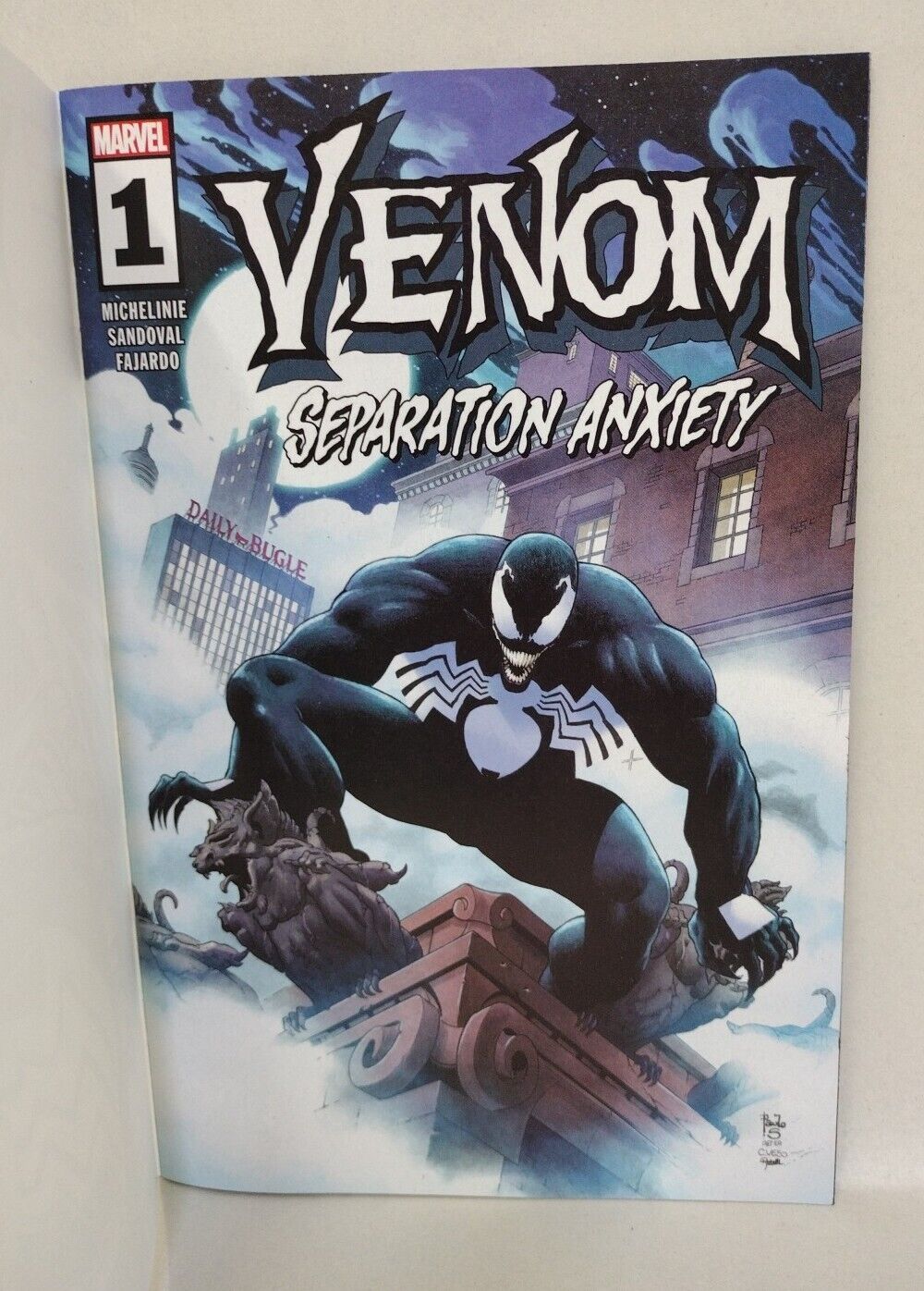 VENOM Separation Anxiety #1 (2024) Marvel Sketch Var W Original Dave Castr Art